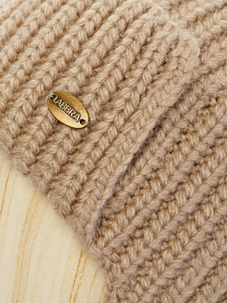 Шапка жен. шерсть+акр LB-BR55037 beige - Labbra фото 3