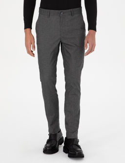 Gri Slim Fit Kanvas Pantolon - Pierre cardin фото 2