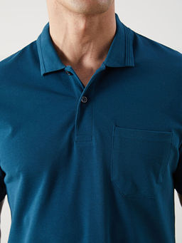 Polo Yaka K?sa Kollu Pike Erkek Ti??rt