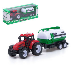 Трактор инерционный Сельхозтехника, с прицепом