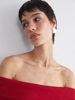 Kay?k Yaka Kad?n Triko Kazak