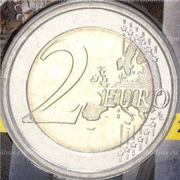 Монета 2 евро 2017 года Бельгия 200 лет со дня основания Гентского университета ( в блистере)