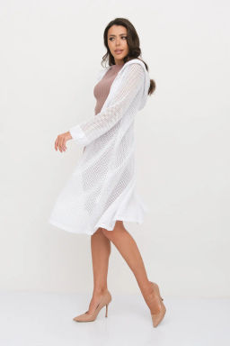 ЗЛАТА Кардиган 352064/молочный