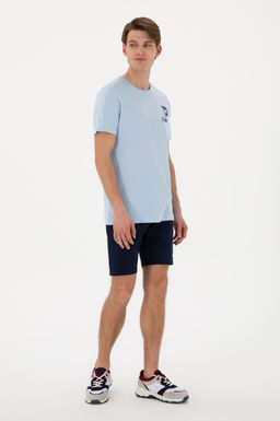 Erkek Bisiklet Yaka A__k Mavi Ti__rt Sepette S_rpriz _ndirim - U.s. polo assn фото 4