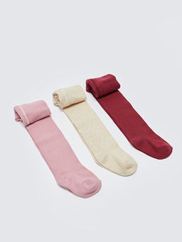 Basic K?z Bebek K?lotlu ?orap 3l?