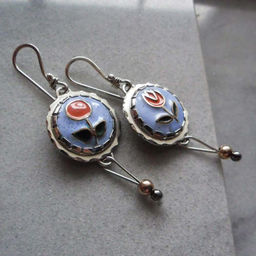 Серьги на крючках арт. 13 4395 (id 285718)