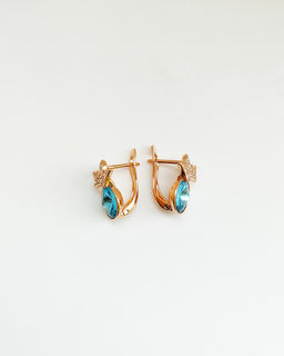 Серьги с кристаллами Swarovski