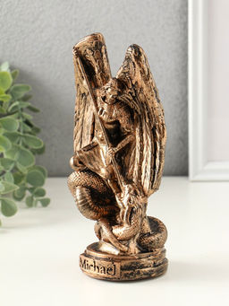 Фигура "Архангел Михаил" 20х12х8 см, золото