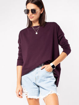 VILATTE / Джемпер из премиального хлопка с эластаном