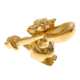 Цена за 2 шт. Кошельковый талисман, ложка загребушка «Мышка», 1.5×1.5 см