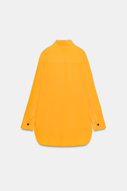 CAMISA FLUIDA ZW COLLECTION / Mandarina - Zara фото 9