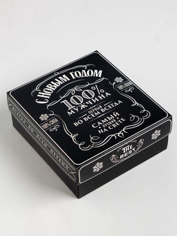 Новогодний подарочный набор термос и носки KAFTAN Самый лучший, р-р 41-44 (27-29 см)  фото 19