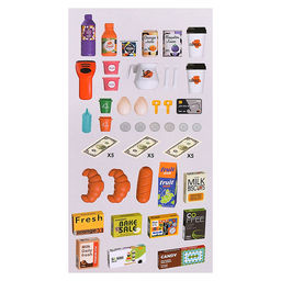 Игровой набор супермаркет "Мой магазин" (54 предмета) в коробке