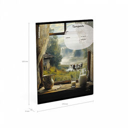 АКЦИЯ Цена за 10 шт. Тетрадь школьная ученическая ErichKrause Countryside, 24 листа, клетка (в плёнке по 10 шт.)_MIX-PACK