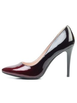 05-DBH06-5 RED/BLACK Туфли женские (натуральная кожа) - Фабричный китай фото 10