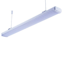 ULO-K21A 40W/5000K/L125/K IP65 WHITE Светильник линейный светодиодный подвесной. Белый свет (5000K). 4400Лм. 1250х84х44мм. Корпус белый. TM Uniel