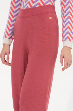 Женские темно-розовые трикотажные брюки - U.s. polo assn фото 5