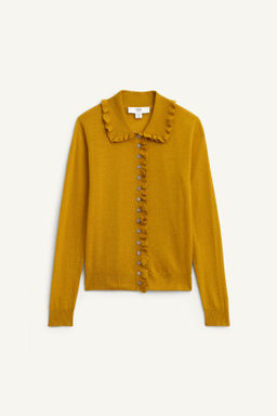 LIMITED EDITION 100% WOOL RUFFLE JACKET