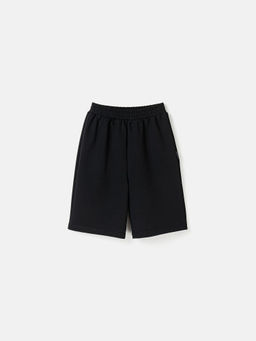 Шорты бермуды Черные 7+ - Bungly фото 2