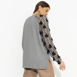 Свитшот с акцентным декором, Модная хроника (new) - Charutti фото 5