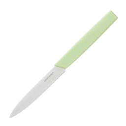 Нож для фруктов и овощей OKROSHKA САЛАТ, лезвие 10 см, зеленая ручка OK225P-GN-FR