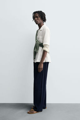 RELAXED FIT TEXTURED SHIRT - Zara фото 4