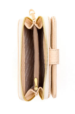 Женский кремовый кошелек - U.s. polo assn фото 5