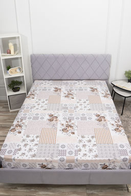 Простыня на резинке перкаль Коллаж