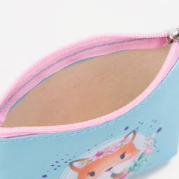 Кошелёк детский Лисёнок с цветочками, 11х8,5х2 см - NAZAMOK KIDS фото 7