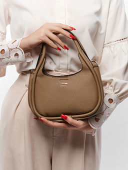 LACCOMA сумка WJ668-серый эко кожа хлопок  фото 8