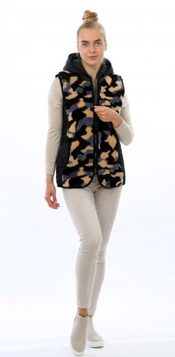 Жилет арт.6113-02 ПАРК Камуфляж серый - Altro фото 4