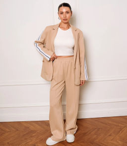 Костюм #ОКТ205001, бежевый