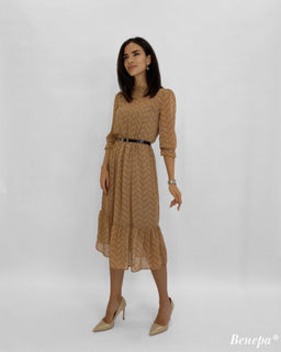 Платье Венера (коричневый)*
