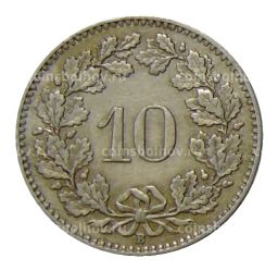 10 раппенов 1926 года Швейцария