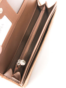 LACCOMA кошелек LA-1081-З-коричневый натуральная замша