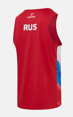 Майка боксерская INSANE RBF IN25-BF700-K, красный  фото 2