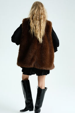 Chaleco efecto pelo - H&m фото 3