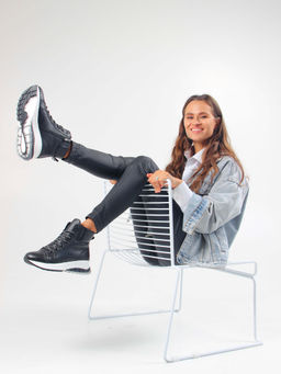 Ботинки 311.AVATARbl. Черный макс/Байка