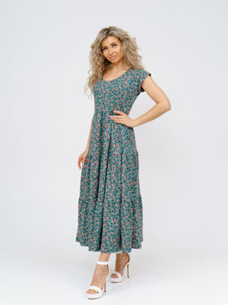 824 Платье "хаки"