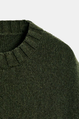 OVERSIZED WOOL WAISTCOAT WITH ASYMMETRIC HEM - Zara фото 6