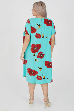 Платье Luxury Moda 1199 бирюзовый
