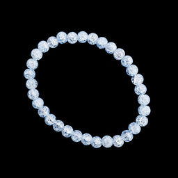 Браслет из камня Сахарный кварц голубой поможет обрести истинную любовь и защитить отношения