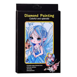 Мозаика алмазная "Лесная фея" 15*20см