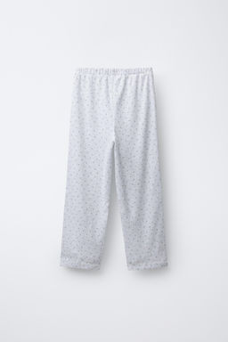 6-14 YEARS/ WAFFLE-KNIT FLORAL PYJAMAS - Zara фото 5