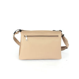 Сумка женская искусственная кожа ADEL-230/3в, 5отд, плеч/рем. кофе/черный флотер 254680 - Adelia фото 2