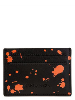 Карточница ZQ76-5379 black/orange