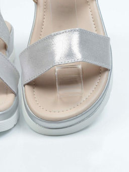 08-PED93-5 SILVER Босоножки (натуральная кожа) - Фабричный китай фото 15