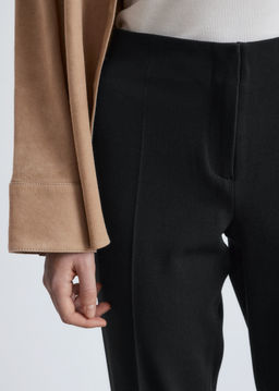 Pantalones con pliegues marcados entallados - H&m фото 4