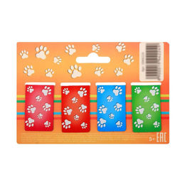 Цена за 3 шт. Закладки магнитные для книг, 4 шт «Как же весело читать»