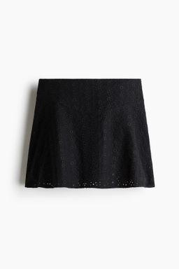 Minifalda con bordado ingl?s